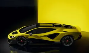 Żółte Lamborghini z czarnymi akcentami, zapierające dech w piersiach. Zastanawiasz się, ile kosztuje Lamborghini?