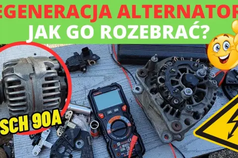 Jak rozebrać alternator Bosch - krok po kroku bez uszkodzeń