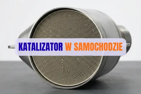 Nowy katalizator samochodowy, gotowy do montażu. Może pomóc rozwiązać problem z kodem błędu DTC P0420 w Toyocie.