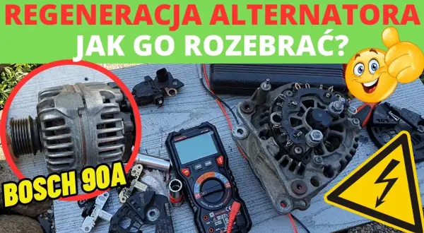 Jak rozebrać alternator Bosch - krok po kroku bez uszkodzeń