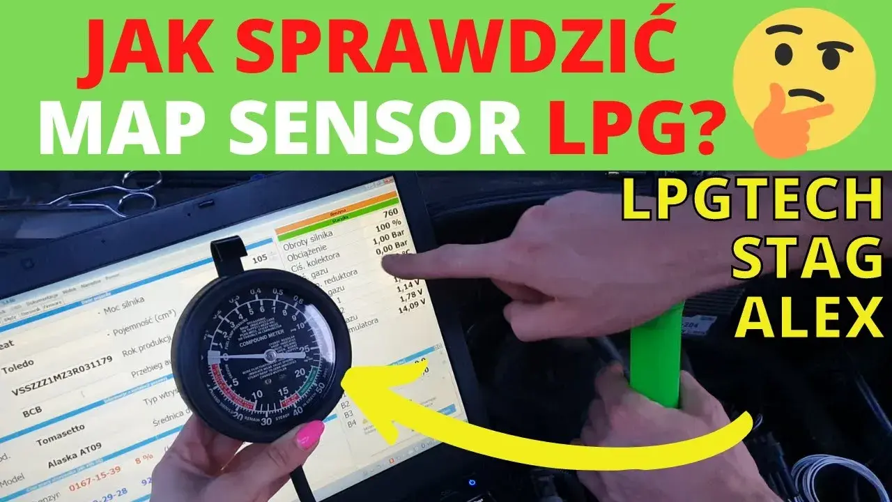 Jak sprawdzić czujnik MAP w LPG i uniknąć problemów z silnikiem