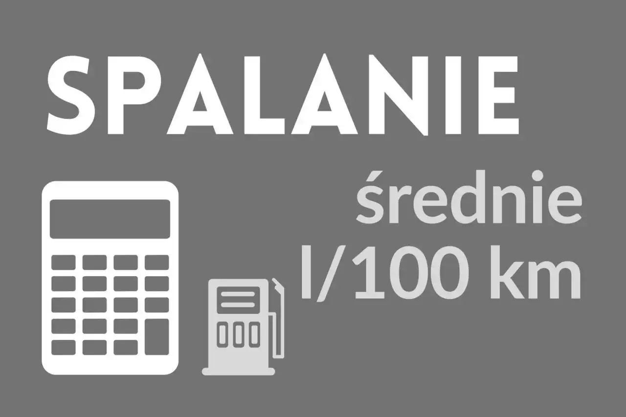 Średnie spalanie: ile gazu z litra benzyny? Kalkulator i dystrybutor paliwa symbolizują obliczenia zużycia paliwa.