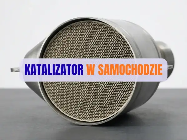 Nowy katalizator samochodowy, gotowy do montażu. Może pomóc rozwiązać problem z kodem błędu DTC P0420 w Toyocie.